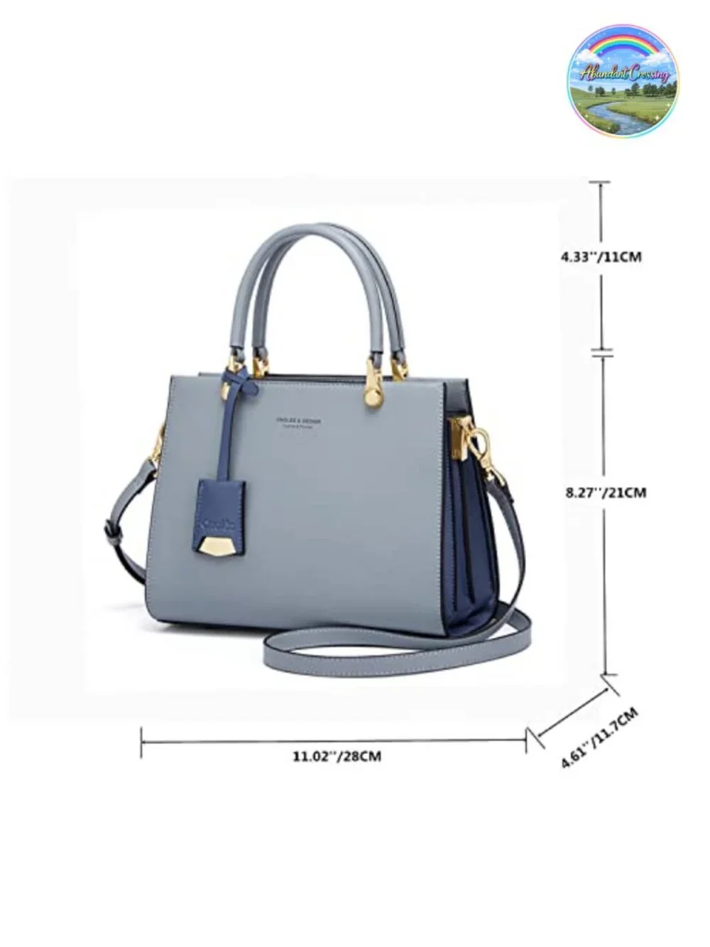Genuine Leather Tote Satchel Handbag Shoulder Purse Women Work Travel